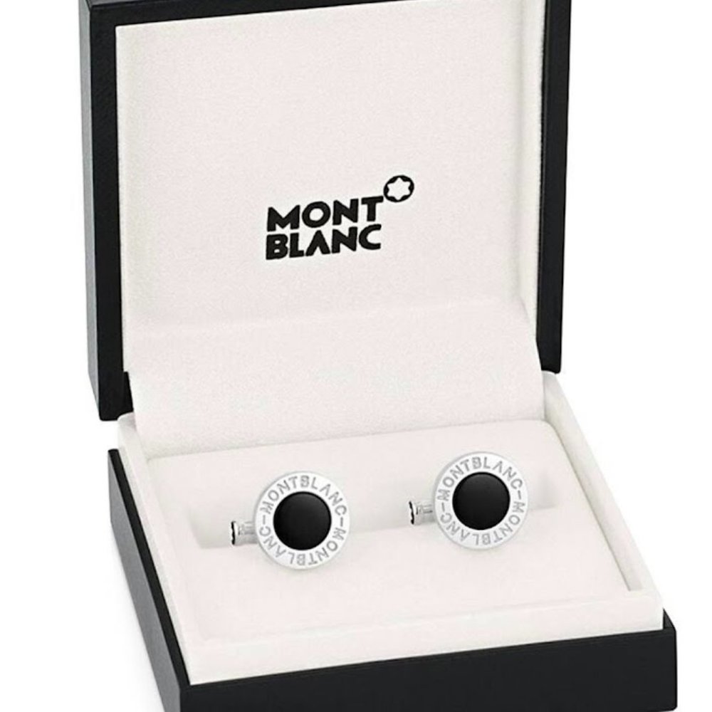 Montblanc Silver Cufflinks